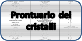 prontuario cristalli 